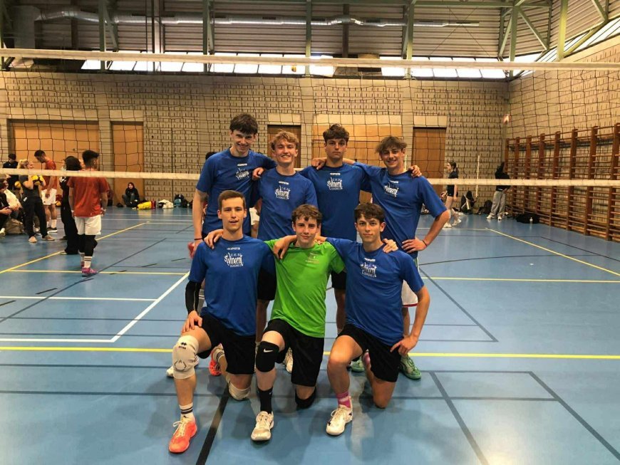 Victoire de notre équipe de volley au championnat interscolaire à Dinant